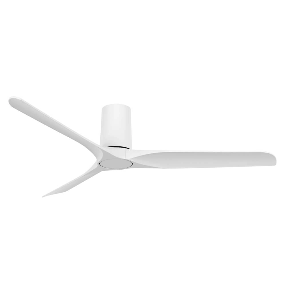 Witte plafondventilator Londo Ø132cm