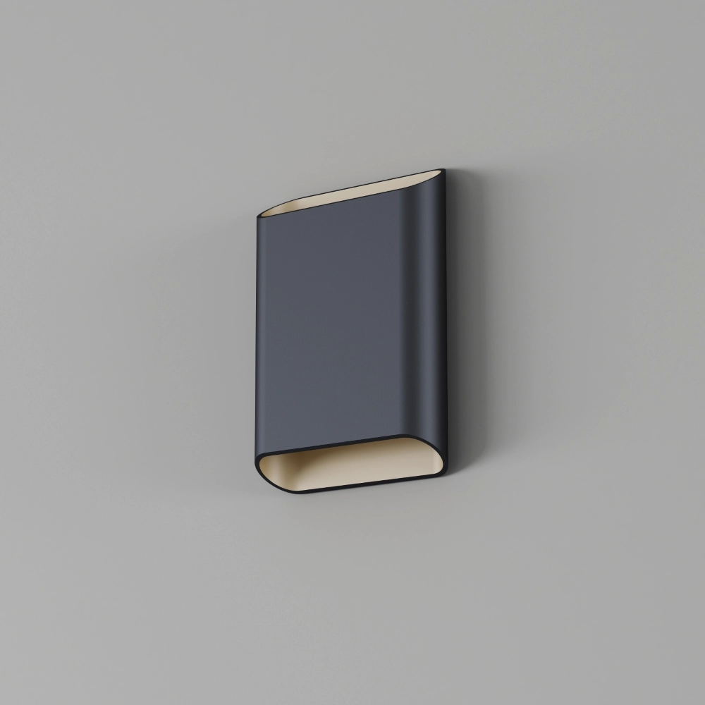 Wandlamp Diaz L zwart/champagne Artdelight 8720701103863