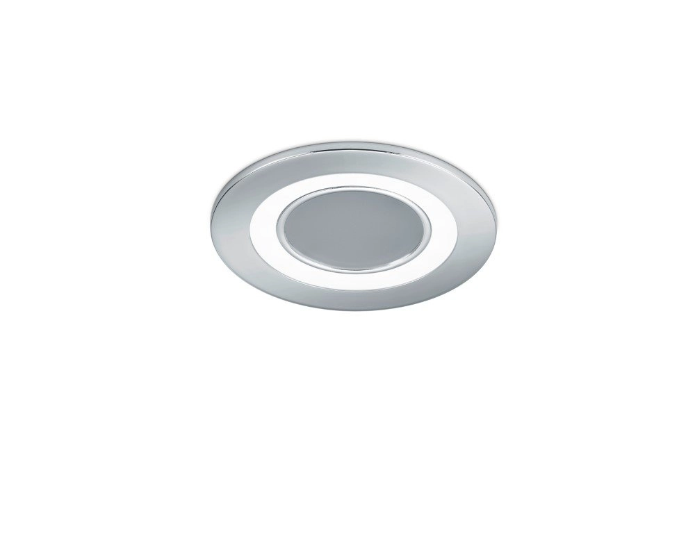 Led inbouwspot Core 9,5cm grijs Trio 4017807427707