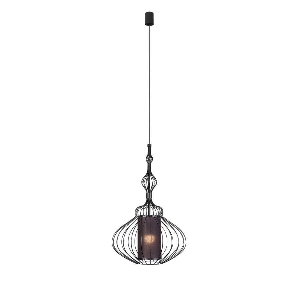 Handlamp met stof Abi Ø 41cm Lyora 5903139886697