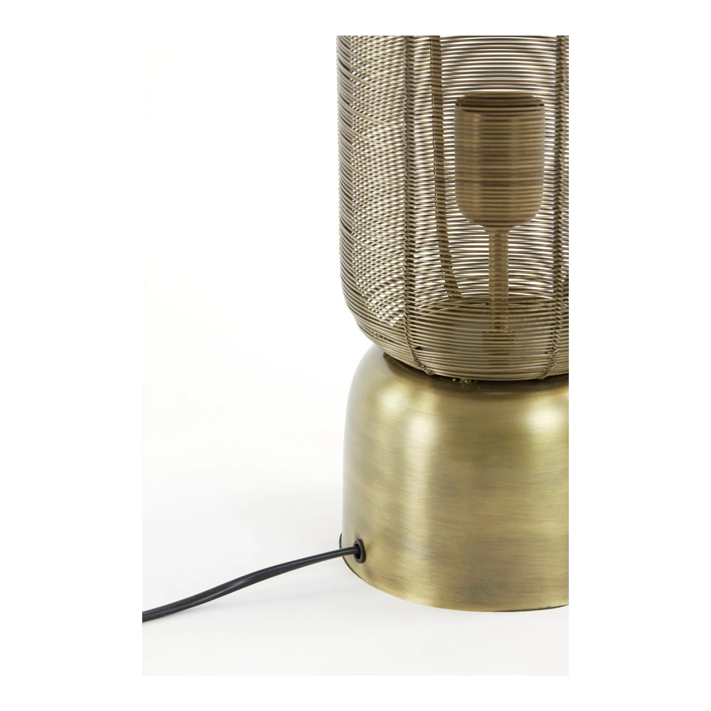 Tafellamp Lezuza Ø 15,5cm brons Light & Living 8717807659912