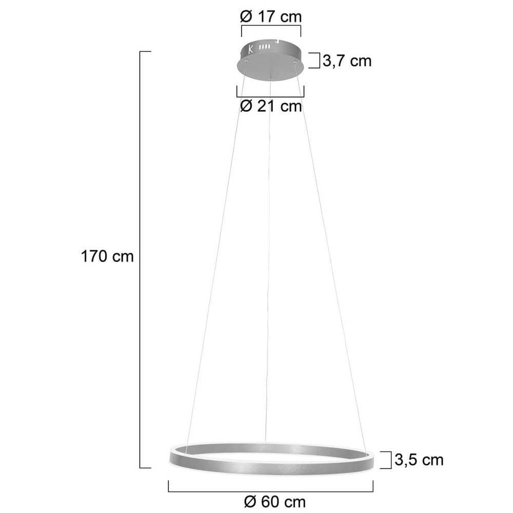 Design hanglamp Ringlux metaal Steinhauer 8712746173154
