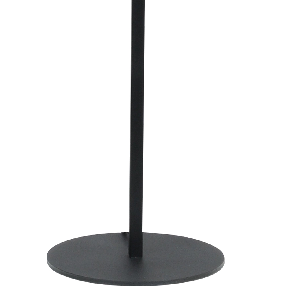 Zwarte tafellamp Venus met zwarte lampenkap Masterlight 8718121218281