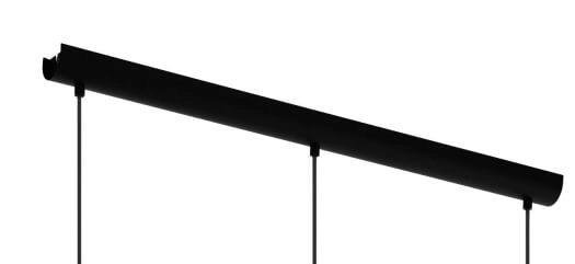 Hanglamp Mirtazza 3-lichts zwart met creme Eglo 9002759990725