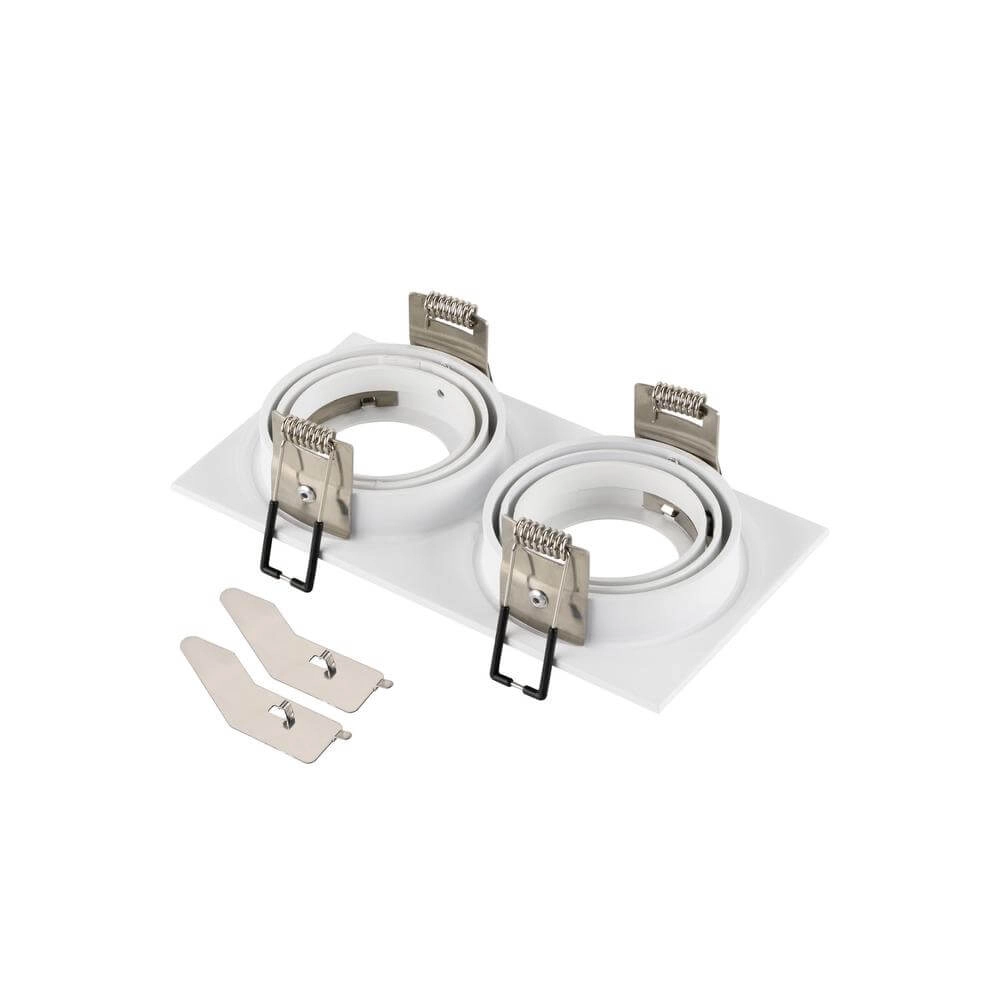 Witte inbouwring New Tria 155 rechthoekig SLV 4024163291491