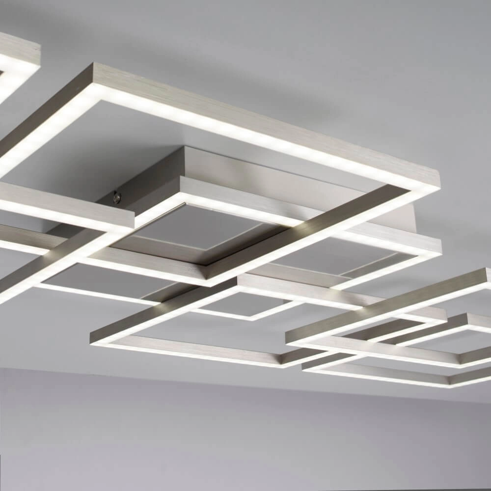 Moderne plafondlamp Q-Inigo rechthoekig Paul Neuhaus 4012248358092
