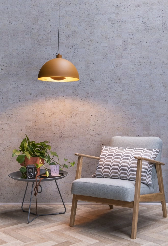 Design hanglamp Siemon geel Lucide 5411212451774