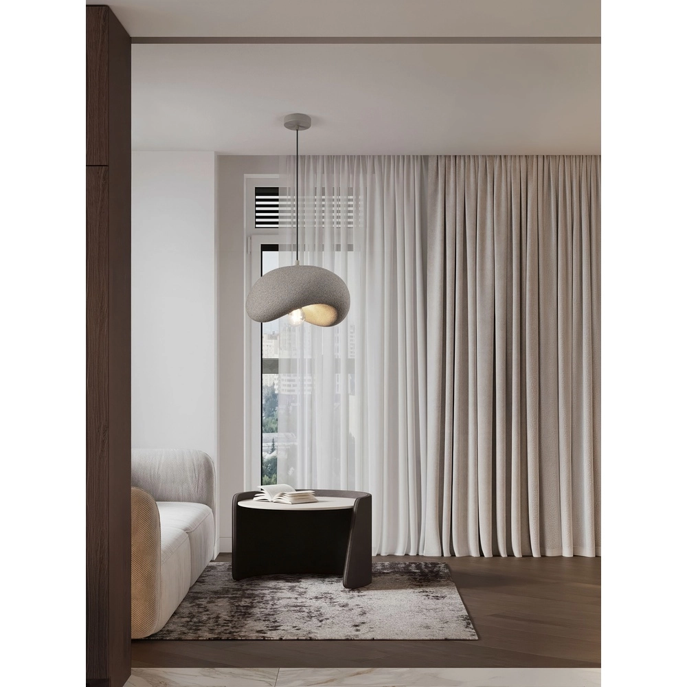 Moderne hanglamp Bambel grijs