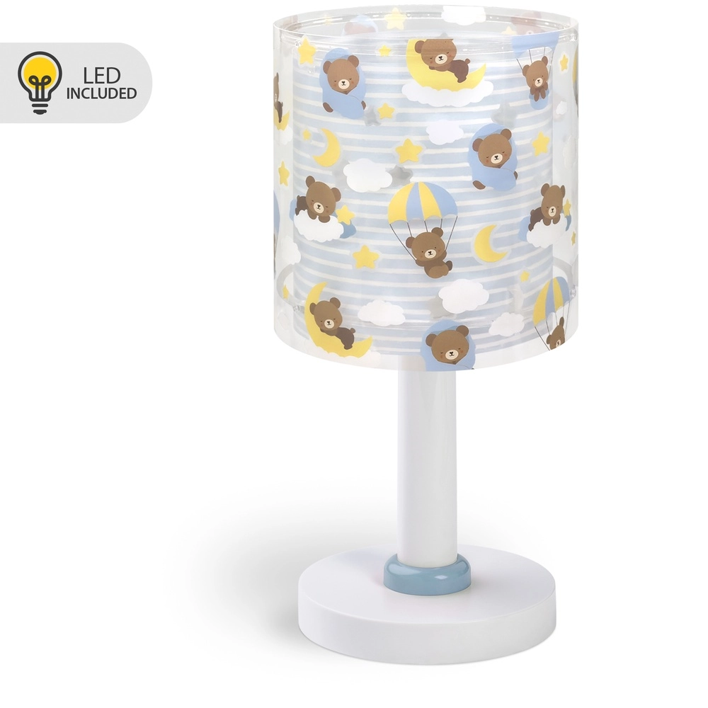 Kinderkamer tafellamp Baby Teddy blauw