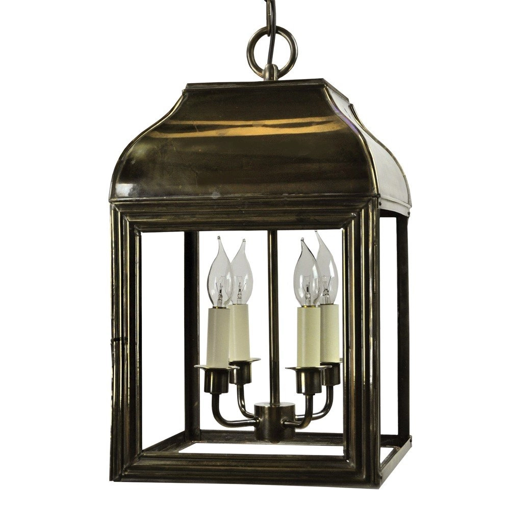 Landelijke hanglamp Hemingway M koper gevlamd (AB) Limehouse