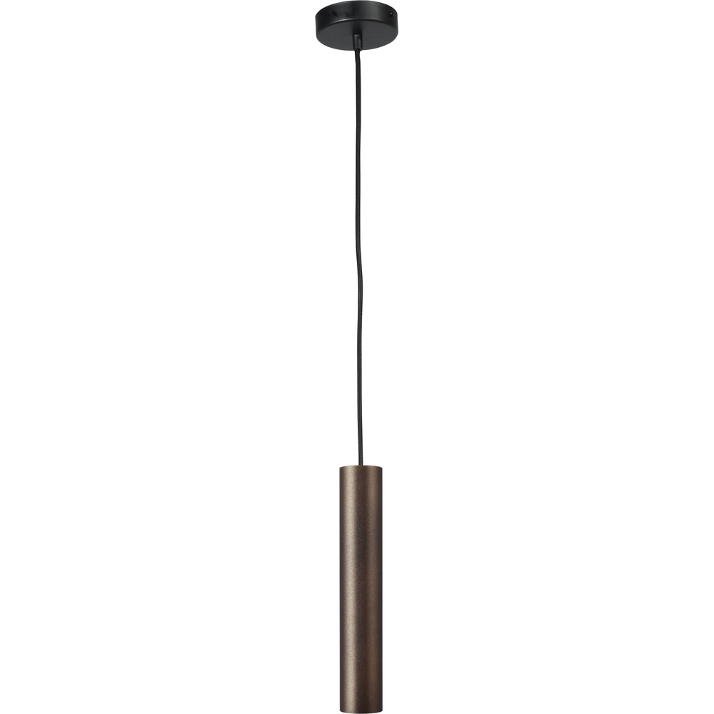 Hanglamp 30cm pendel Run zwart/cacao