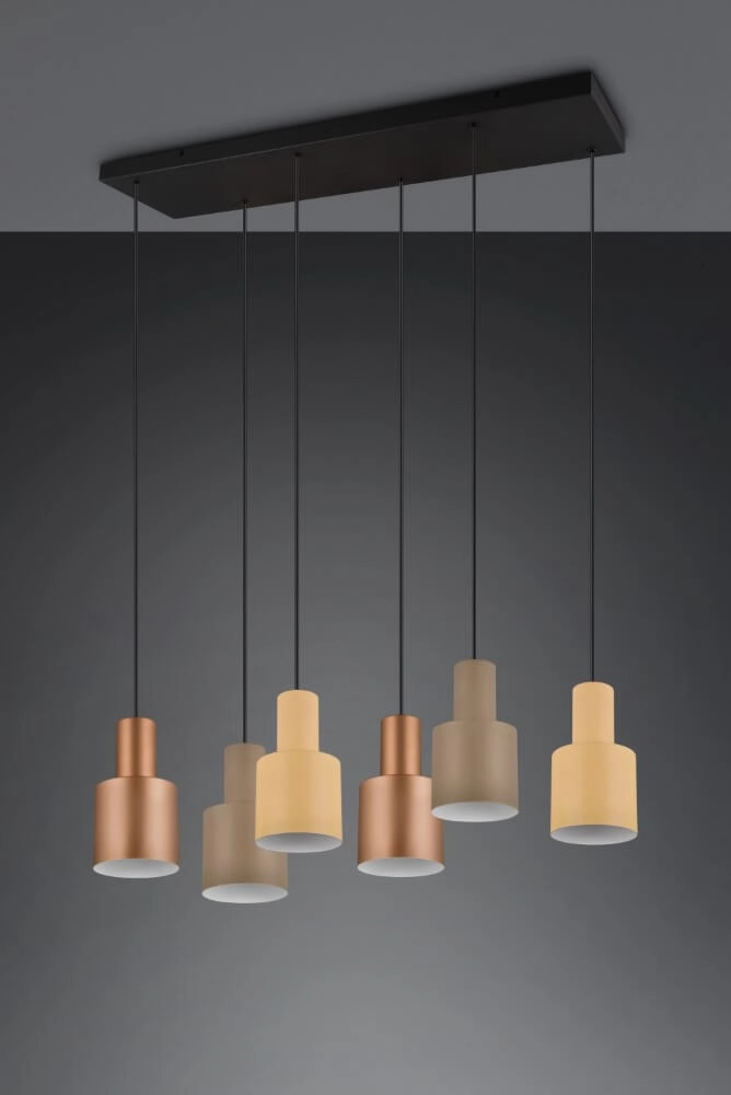 Design hanglamp Agudo 6-lichts Trio 4017807574623