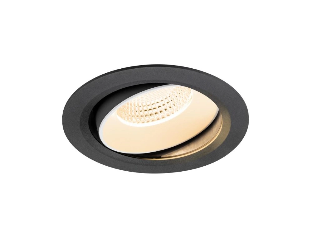 Inbouwspot Numinos Move XL zwart/wit 2700K - 55gr SLV 4024163307758
