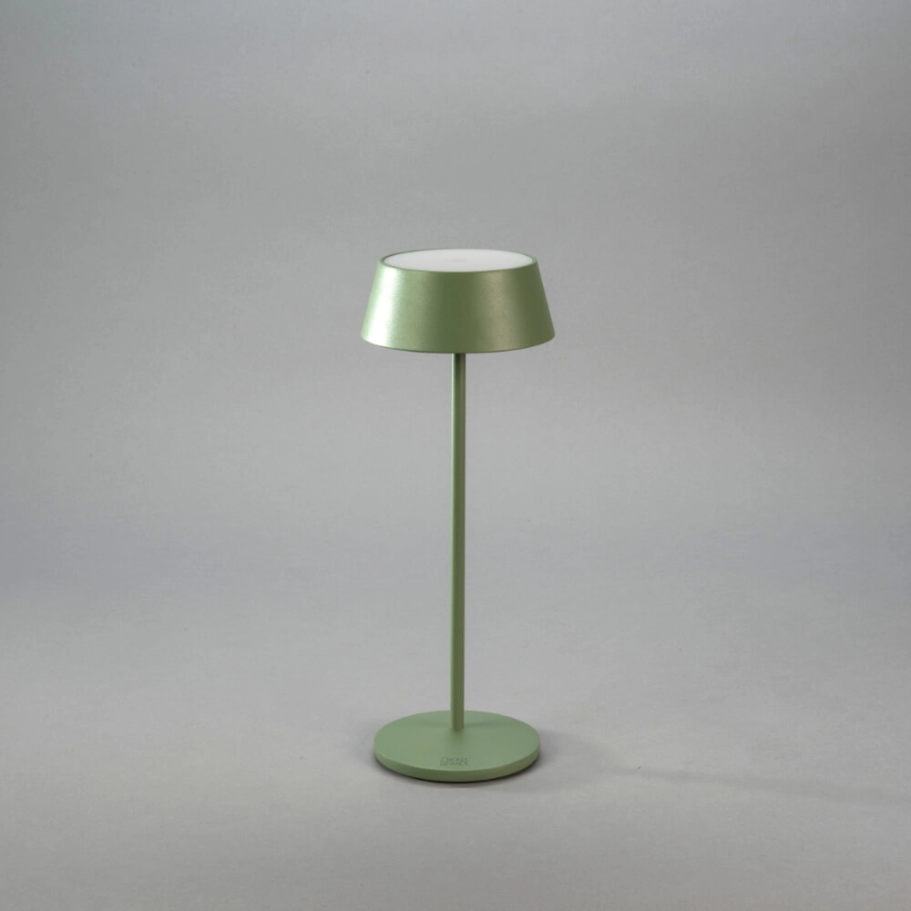 Oplaadbare tafellamp Menton mintgroen