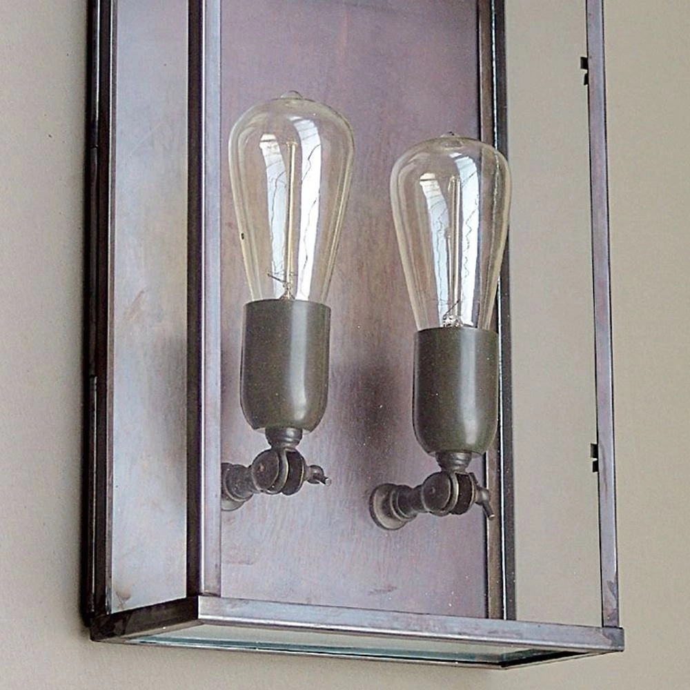 Landelijke Vitrine 2L Large wandlamp Authentage 8716803505421