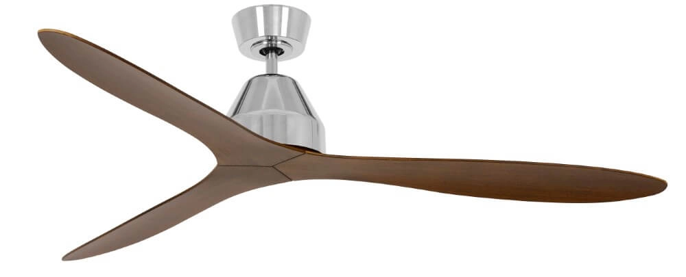 Plafondventilator hout zonder lamp Whitehaven Ø 143cm IP55