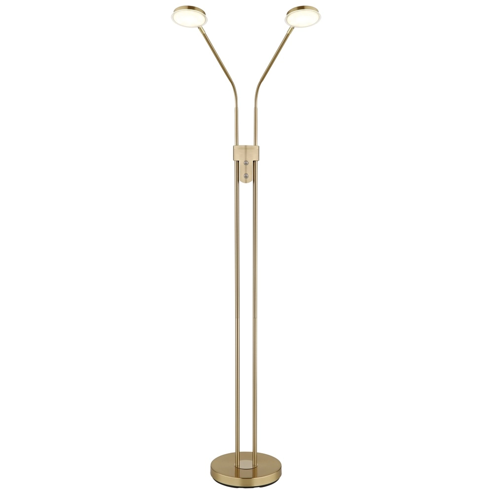 Leeslamp dubbel Silvio goud Globo 9007371589364