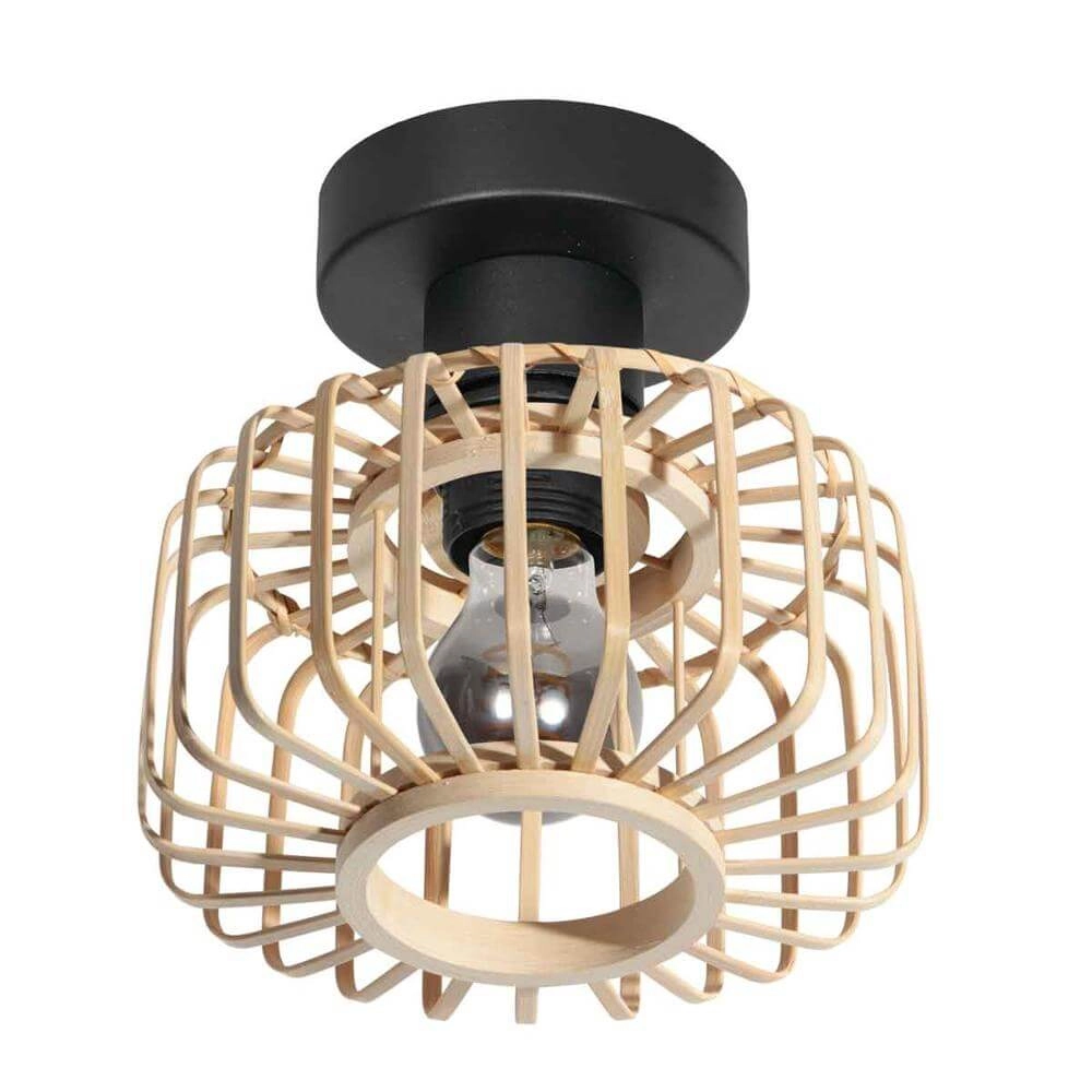 Bamboe plafondlamp Bloeba Ø 20cm Steinhauer 8712746176797