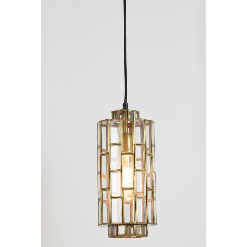 Antieke hanglamp SÃ¸strene Ø 15cm - glas Light & Living 8717807262204
