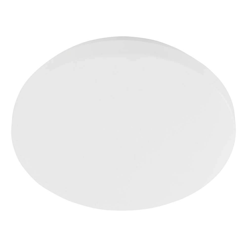 Strakke plafondlamp Approdo wit Ø 26cm