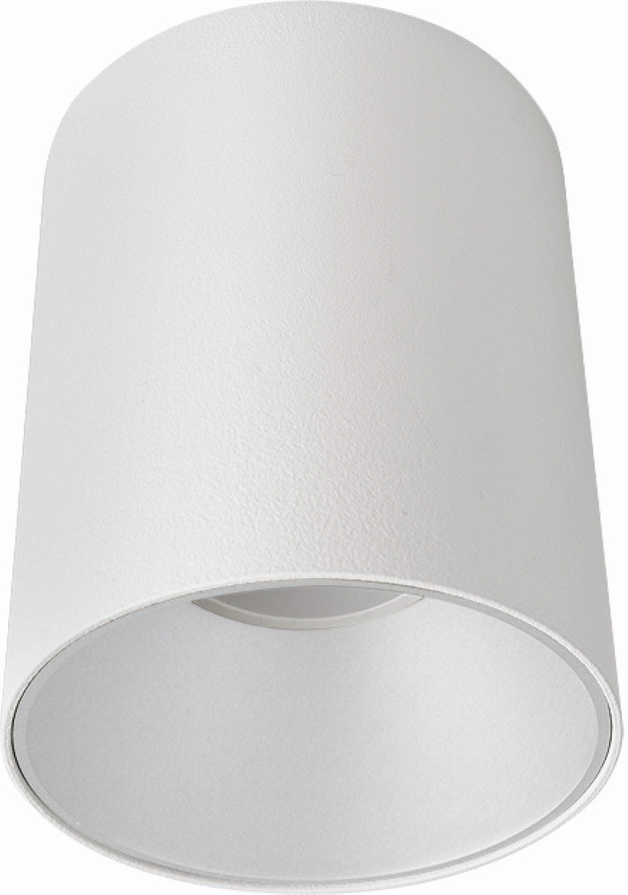 Witte opbouwspot Eye 8,9cm