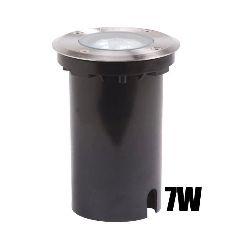 Grondspot Spot 11cm rond RVS KonstSmide 7318307606003