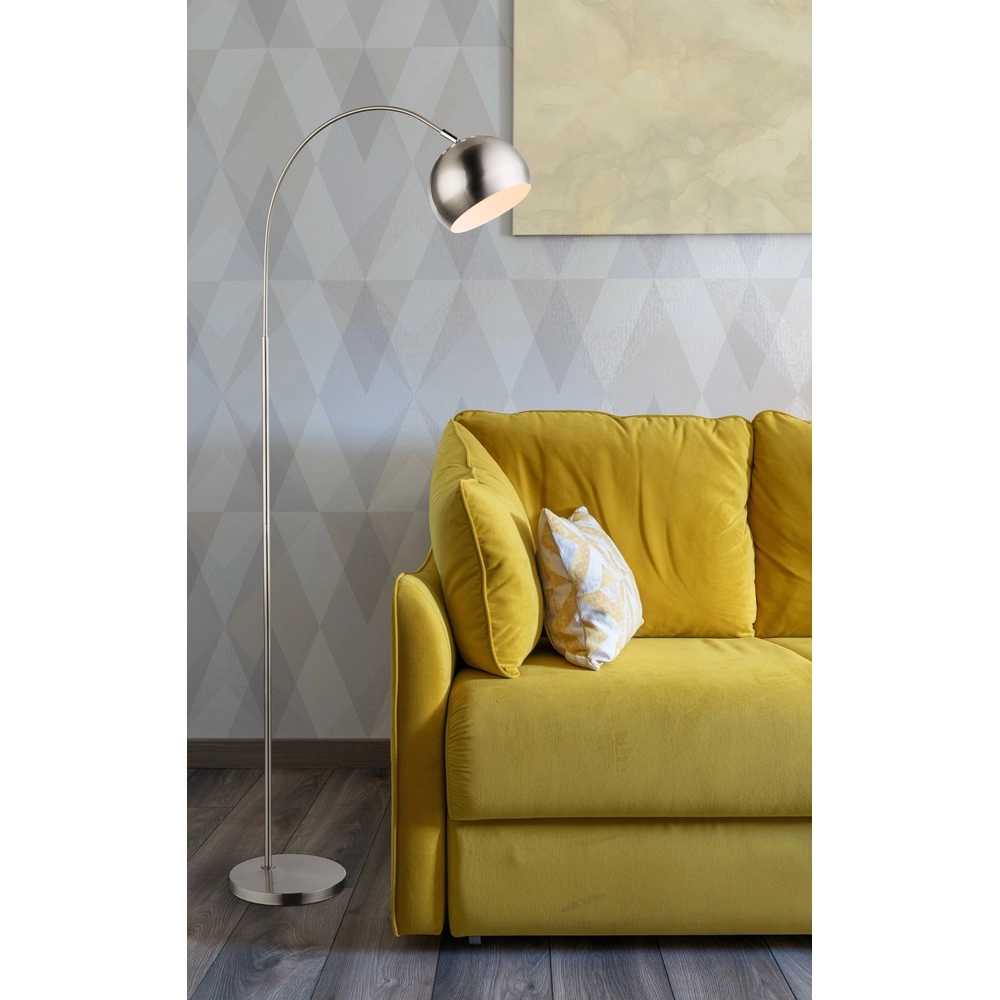 Design vloerlamp Benno chroom Globo 9007371375653