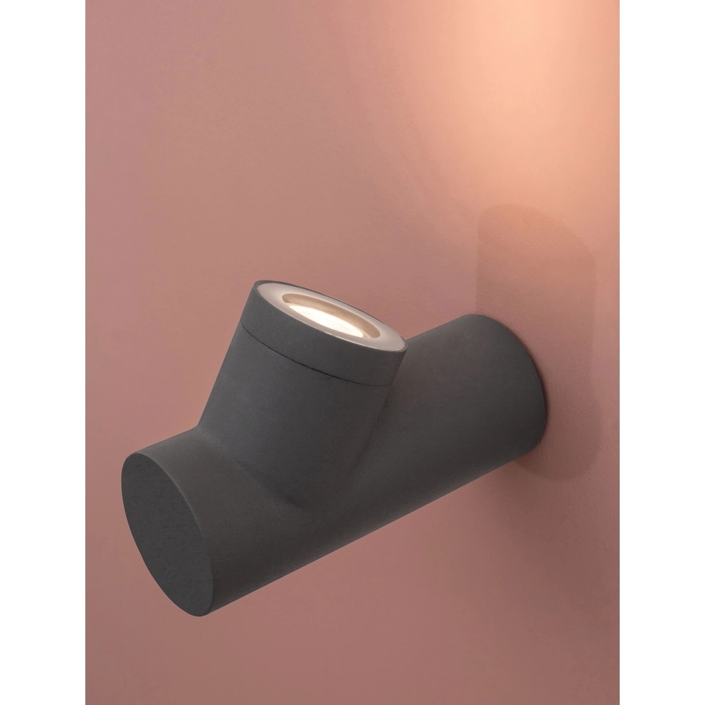 Wandlamp Ramo grijs Lyora 5212017429087