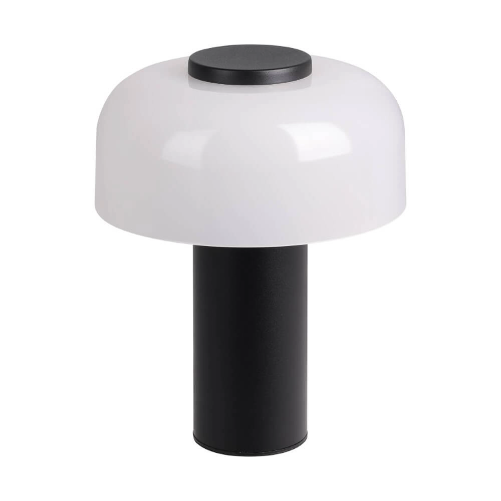 Design tafellamp Ponente zwart met wit