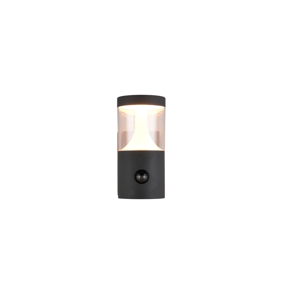 Wandlamp Tagus antraciet met sensor Trio 4017807686821