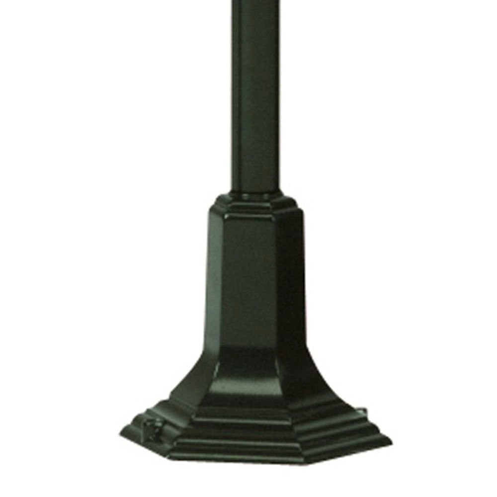 Klassieke tuinlamp Ancona zwart KS verlichting 8714732507141
