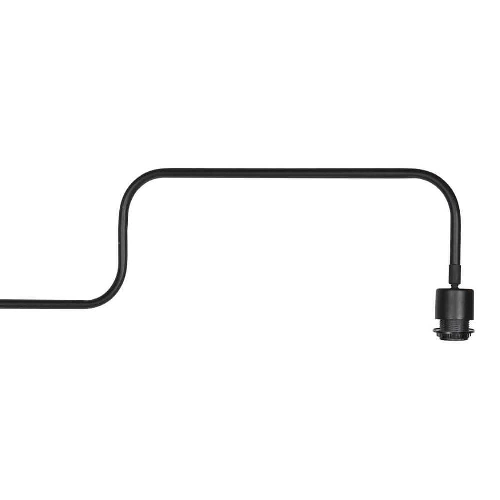 Wandlamp Bloeba zwart met bamboe Steinhauer 8712746176926