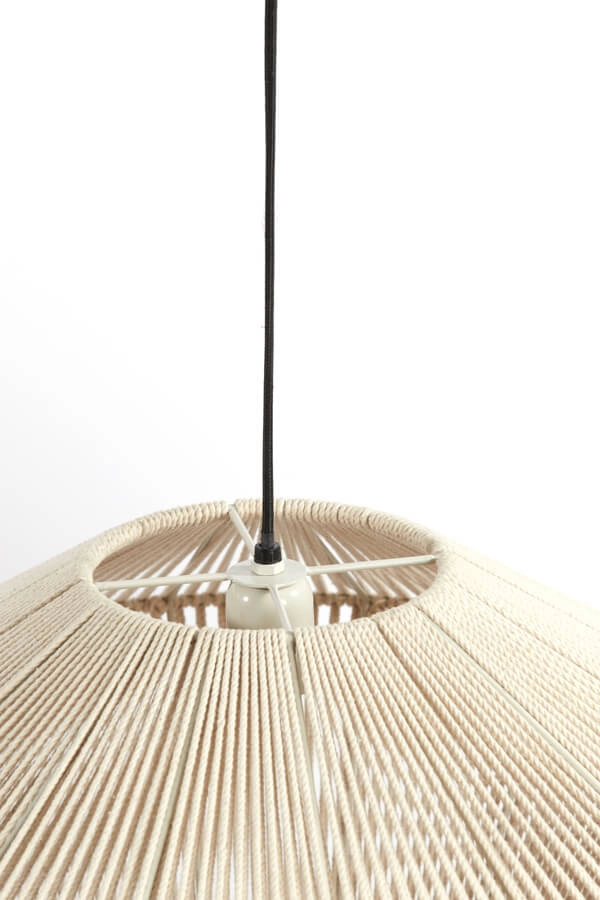 Hanglamp japandi Felida Ø 53cm crème Light & Living 8717807694357