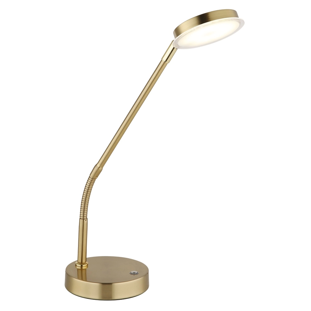 Bureaulamp Silvio goud Globo 9007371592166