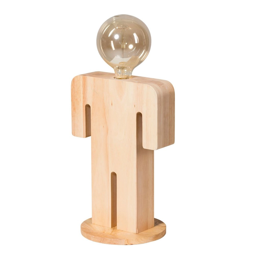 Stoere tafellamp Adam XL