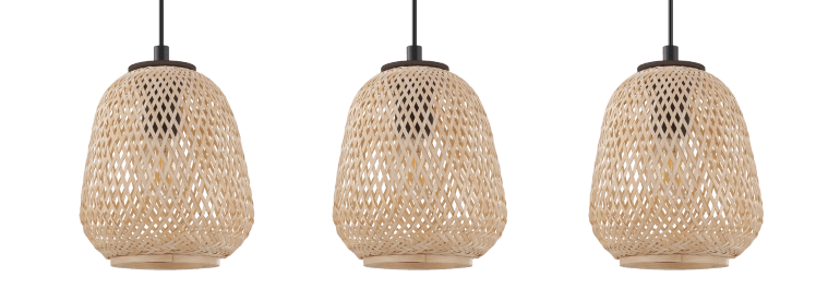 Hanglamp Dembleby Rotan Eglo 9002759432621