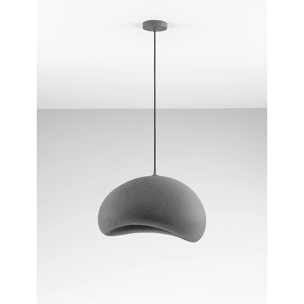 Natuurlijke hanglamp Aere grijs 50cm Lyora 5212017476715