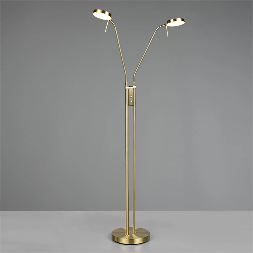 Leeslamp Monza messing Trio 4017807691061