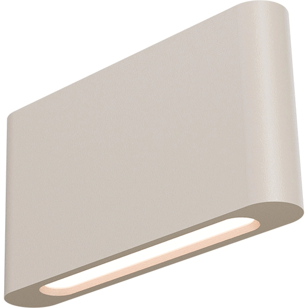 Moderne wandspot Atina 20cm crème