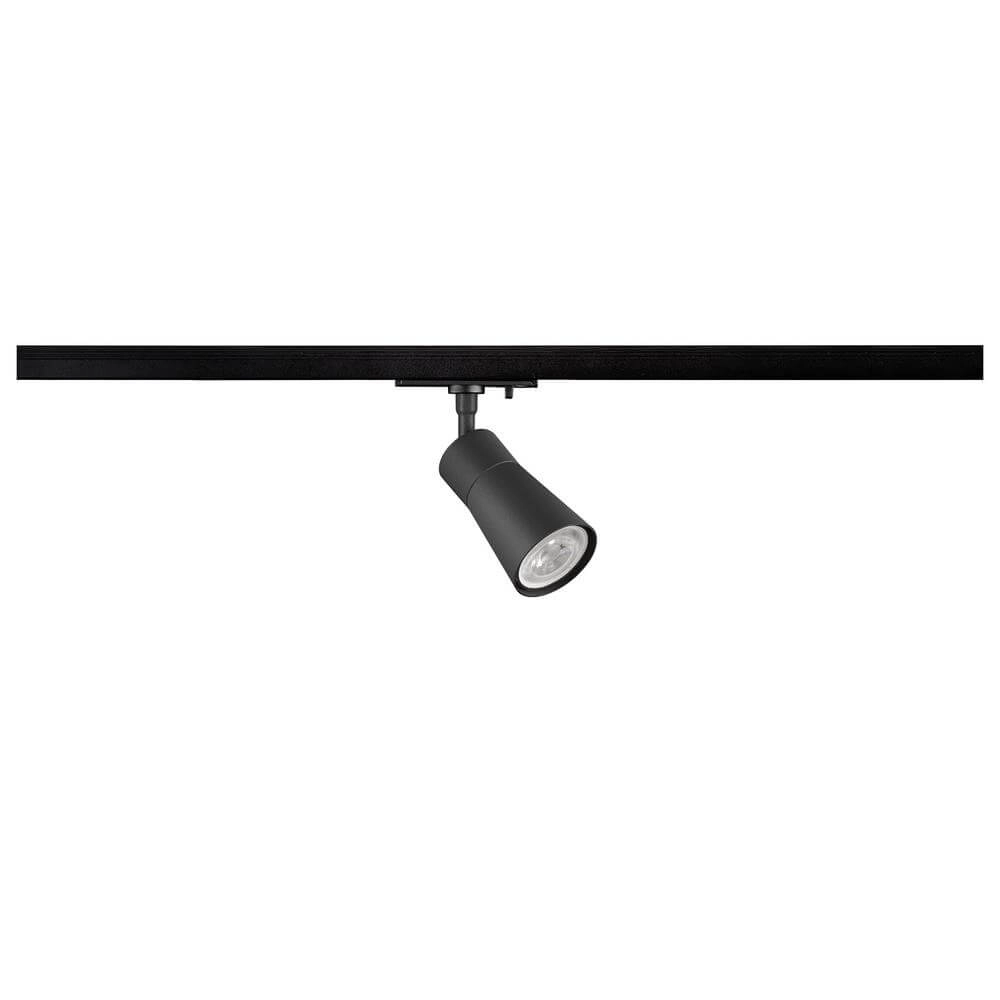 Railspot Puri 2.0 Cone zwart 1-fase SLV 4024163294805