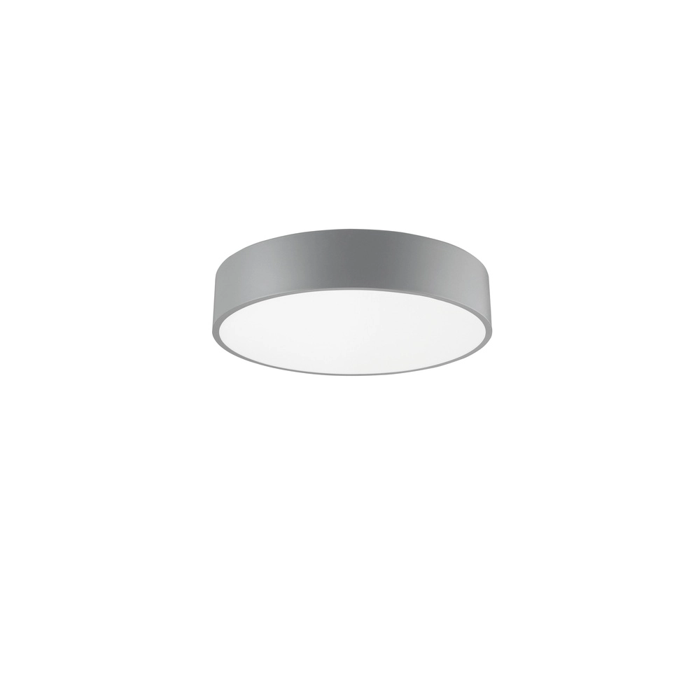Ronde plafondlamp Roda grijs