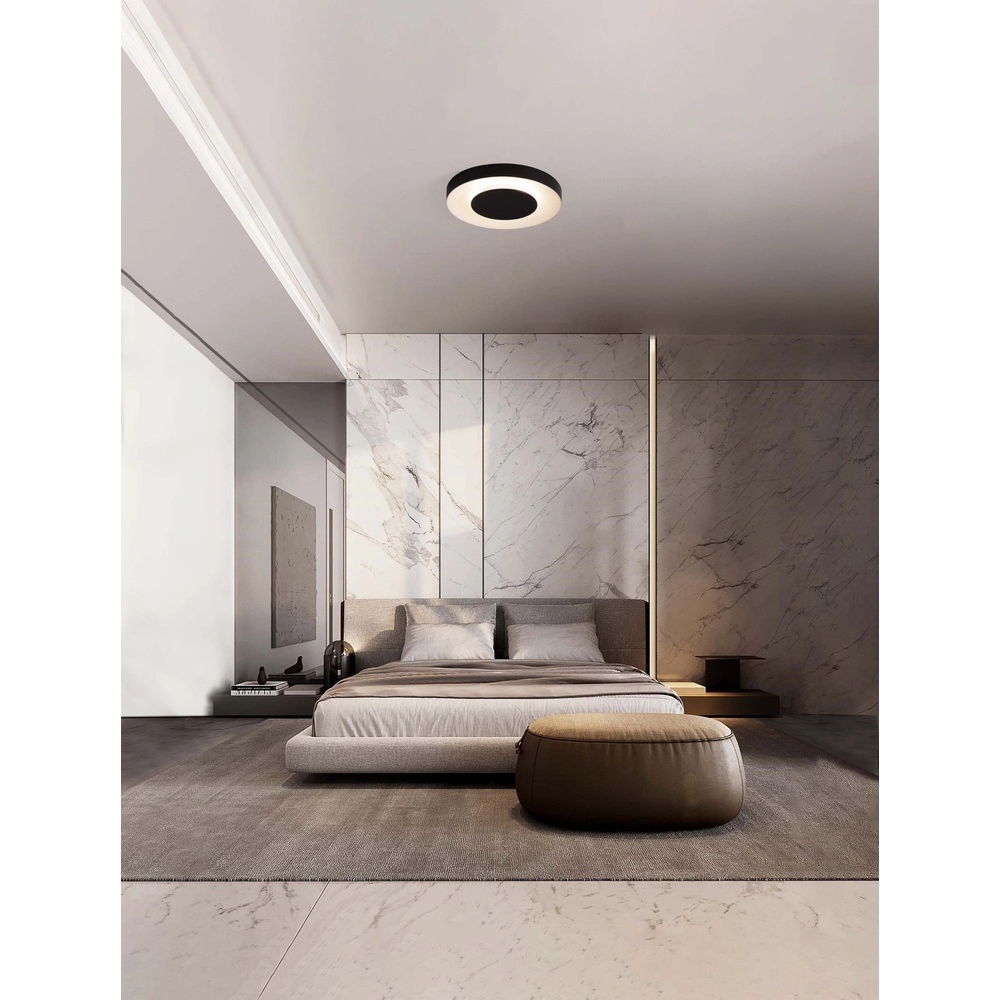 Plafondlamp Pada zwart Ø 40cm Lyora 5212017463302