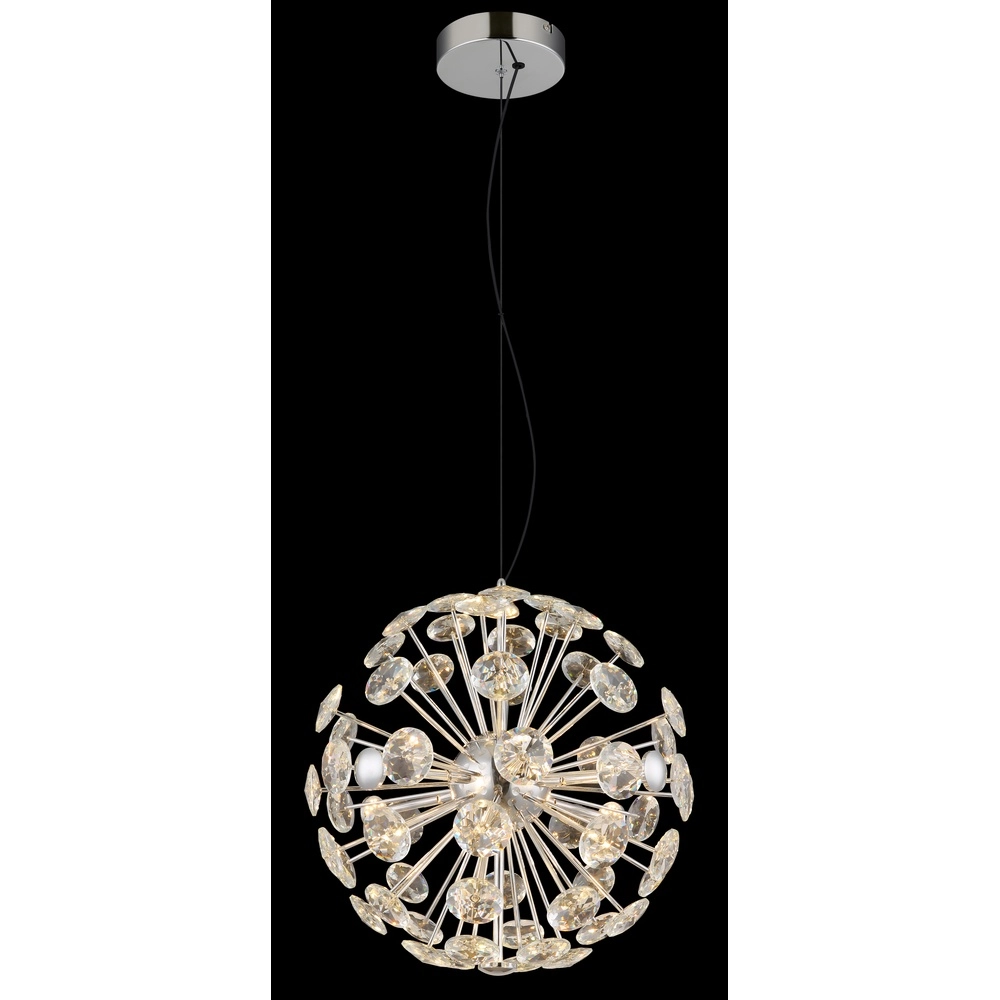 Hanglamp Virina chroom Globo 9007371459469
