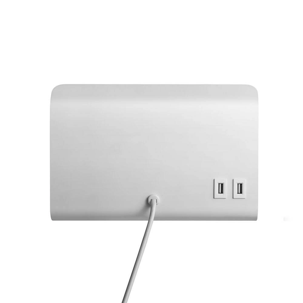 Witte wandlamp Roomi met usb-aansluiting Nordlux 5704924005657