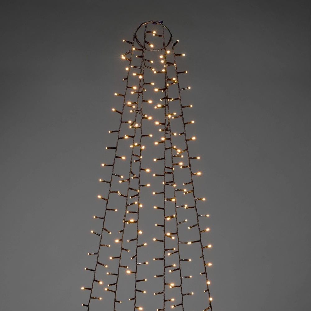 Verlichtingset 240cm - 6x 110 led - 2100K voor kerstboom