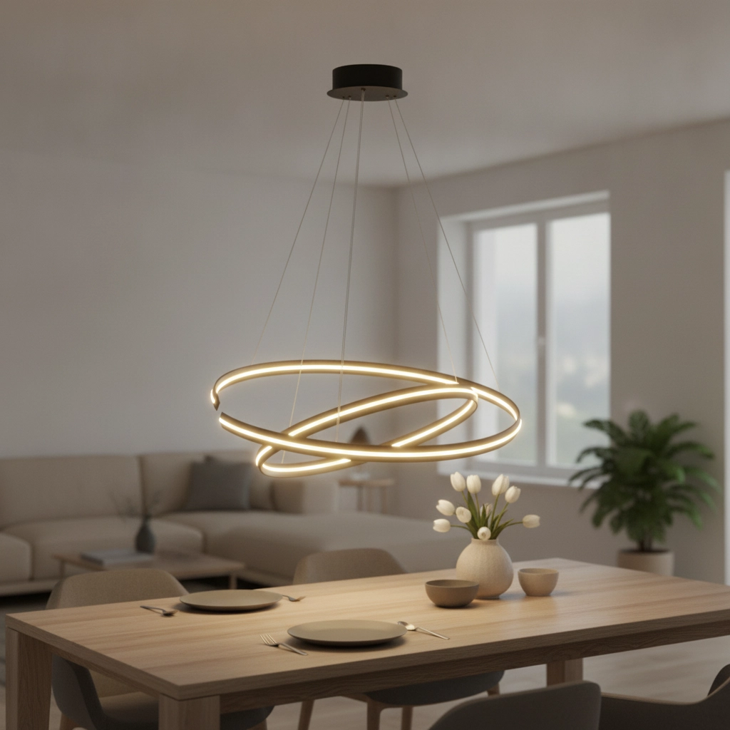 Zwarte hanglamp Torrente rond
