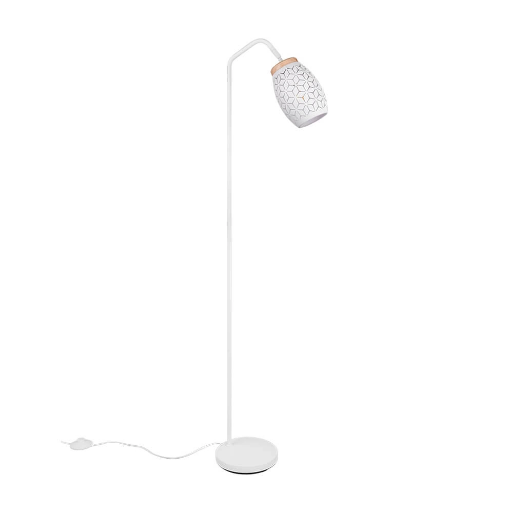 Vloerlamp Bidar wit Trio 4017807633368