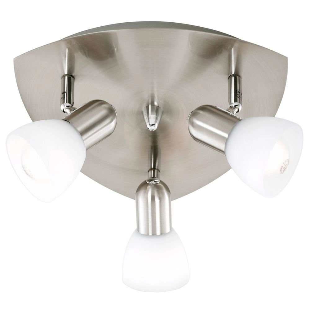 Plafondspot Enea Disk rvs