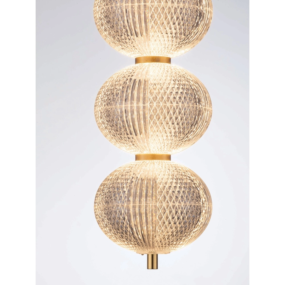 Unieke hanglamp Klelia goud Lyora 5212017452665