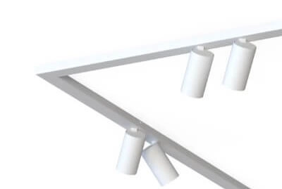 8-spots plafondspot Mono 2x 150cm Lyora 5903139769594